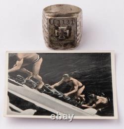 U1131 U-boat WW2 German ring naval submarine 1941-43 U-Boot Kriegsmarine Navy WW