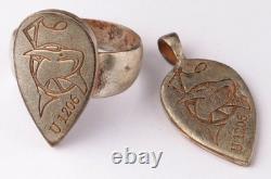 U1206 Shark U-boat WW2 German ring naval submarine U-Boot Kriegsmarine Navy WWII