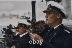 U137 Kriegsmarine U-boat WW2 German ring naval submarine U-Boot Navy Unterseeboo