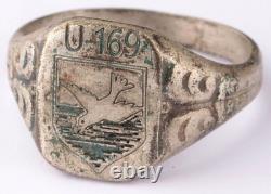 U169 Bird gull U-boat WW2 German ring naval submarine U-Boot Kriegsmarine Navy