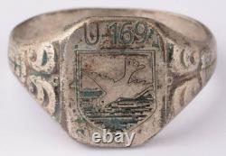 U169 Bird gull U-boat WW2 German ring naval submarine U-Boot Kriegsmarine Navy