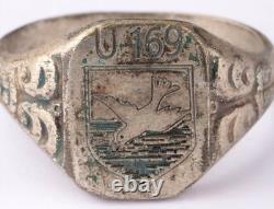 U169 Bird gull U-boat WW2 German ring naval submarine U-Boot Kriegsmarine Navy