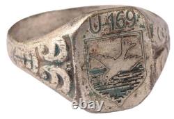 U169 Bird gull U-boat WW2 German ring naval submarine U-Boot Kriegsmarine Navy