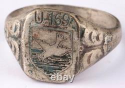 U169 Bird gull U-boat WW2 German ring naval submarine U-Boot Kriegsmarine Navy