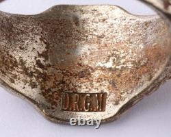 U249 U-boat on globe WW2 German ring naval submarine U-Boot Kriegsmarine Navy WW