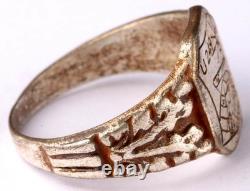 U249 U-boat on globe WW2 German ring naval submarine U-Boot Kriegsmarine Navy WW