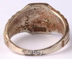 U249 U-boat on globe WW2 German ring naval submarine U-Boot Kriegsmarine Navy WW
