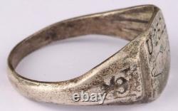 U2522 Fish logo U-boat WW2 German ring naval submarine U-Boot Kriegsmarine Navy