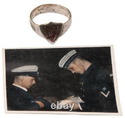 U257 U-boat WW2 U-Boot Kriegsmarine German ring naval submarine Navy Unterseeboo