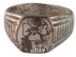 U26 4 Leaf clover U-boat WW2 German ring naval submarine U-Boot Kriegsmarine