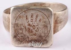 U30 U-boat WW2 German ring naval submarine 800 silver U-Boot Kriegsmarine Navy