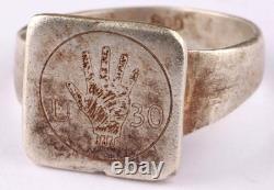 U30 U-boat WW2 German ring naval submarine 800 silver U-Boot Kriegsmarine Navy