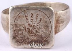 U30 U-boat WW2 German ring naval submarine 800 silver U-Boot Kriegsmarine Navy