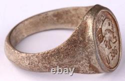 U386 Thief with a sack U-boat WW2 German ring naval submarine U-Boot Kriegsmarin