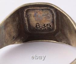 U415 Ship U-boat WW2 German ring submarine 835 Silver U-Boot Kriegsmarine Navy