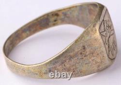 U415 Ship U-boat WW2 German ring submarine 835 Silver U-Boot Kriegsmarine Navy