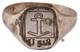 U518 Anchor U-boat WW2 German ring naval submarine U-Boot Kriegsmarine Navy WWII