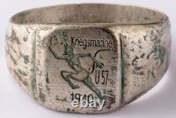 U57 Devil 1940 Satan U-boat WW2 German ring naval submarine U-Boot Kriegsmarine