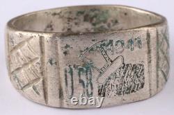 U58 Top hat 1941 U-boat WW2 German ring naval submarine U-Boot Kriegsmarine Navy