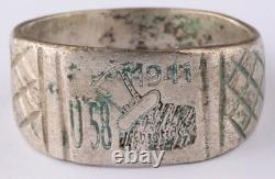 U58 Top hat 1941 U-boat WW2 German ring naval submarine U-Boot Kriegsmarine Navy