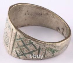 U58 Top hat 1941 U-boat WW2 German ring naval submarine U-Boot Kriegsmarine Navy