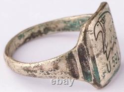 U591 Eagle U-boat WW2 German ring naval submarine U-Boot Kriegsmarine Navy WWII