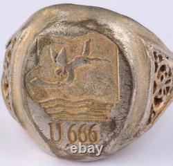 U666 Fallen Angel U-boat WW2 German ring naval submarine U-Boot Kriegsmarine Nav