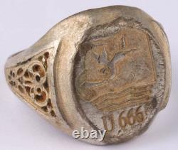 U666 Fallen Angel U-boat WW2 German ring naval submarine U-Boot Kriegsmarine Nav