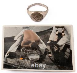 U672 German ring naval submarine U-boat WW2 Pig U-Boot Kriegsmarine Navy Unterse