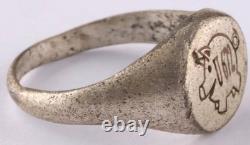 U672 German ring naval submarine U-boat WW2 Pig U-Boot Kriegsmarine Navy Unterse