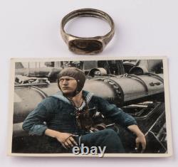 U701 U-boat WW2 German ring made from a nut naval submarine U-Boot Kriegsmarine