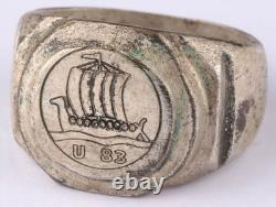 U83 Viking battleship U-boat WW2 German ring naval submarine U-Boot Kriegsmarine