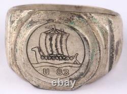 U83 Viking battleship U-boat WW2 German ring naval submarine U-Boot Kriegsmarine