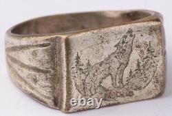 U84 Wolf 1942 Set U-boat WW2 German ring naval submarine U-Boot Kriegsmarine art
