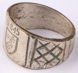 U845 U-boat WW2 German ring naval submarine U-Boot Kriegsmarine Navy WWII Pendan