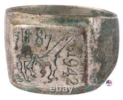 U87 Bird claw 1942 U-boat WW2 German ring naval submarine U-Boot Kriegsmarine