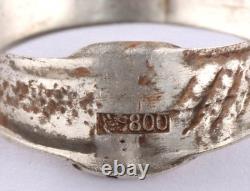 U901 U-boat 800 silver WW2 German ring naval submarine U-Boot Kriegsmarine Navy