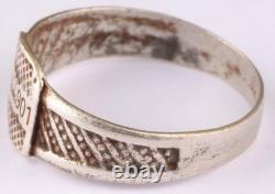 U901 U-boat 800 silver WW2 German ring naval submarine U-Boot Kriegsmarine Navy