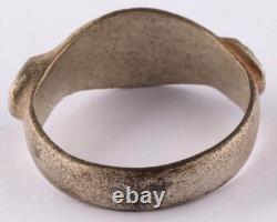 U923 U-boat WW2 German Navy ring naval submarine Fish Skull U-Boot Kriegsmarine