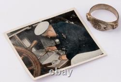 U923 U-boat WW2 German Navy ring naval submarine Fish Skull U-Boot Kriegsmarine
