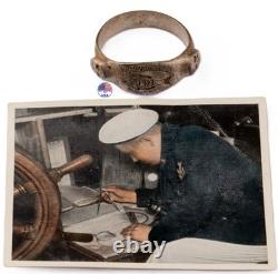 U923 U-boat WW2 German Navy ring naval submarine Fish Skull U-Boot Kriegsmarine