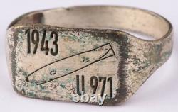 U971 Zeppelin 1943 U-boat WW2 German ring naval submarine U-Boot Kriegsmarine