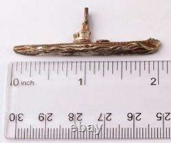 U977 U-boat WW2 German ring naval submarine U-Boot pendant Kriegsmarine Navy WWI