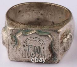 U99 Marine U-boat WW2 German ring naval submarine U-Boot Kriegsmarine Navy Unter
