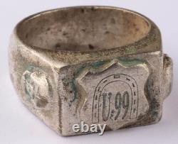 U99 Marine U-boat WW2 German ring naval submarine U-Boot Kriegsmarine Navy Unter