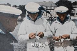 U99 Marine U-boat WW2 German ring naval submarine U-Boot Kriegsmarine Navy Unter