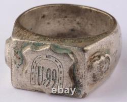 U99 Marine U-boat WW2 German ring naval submarine U-Boot Kriegsmarine Navy Unter