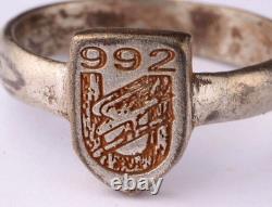 U992 Eagle attack U-boat WW2 German ring naval submarine U-Boot Kriegsmarine art