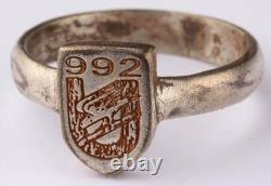 U992 Eagle attack U-boat WW2 German ring naval submarine U-Boot Kriegsmarine art