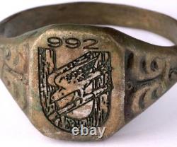 U992 U-boat WW2 German ring naval submarine U-Boot Kriegsmarine Navy WWII Marine